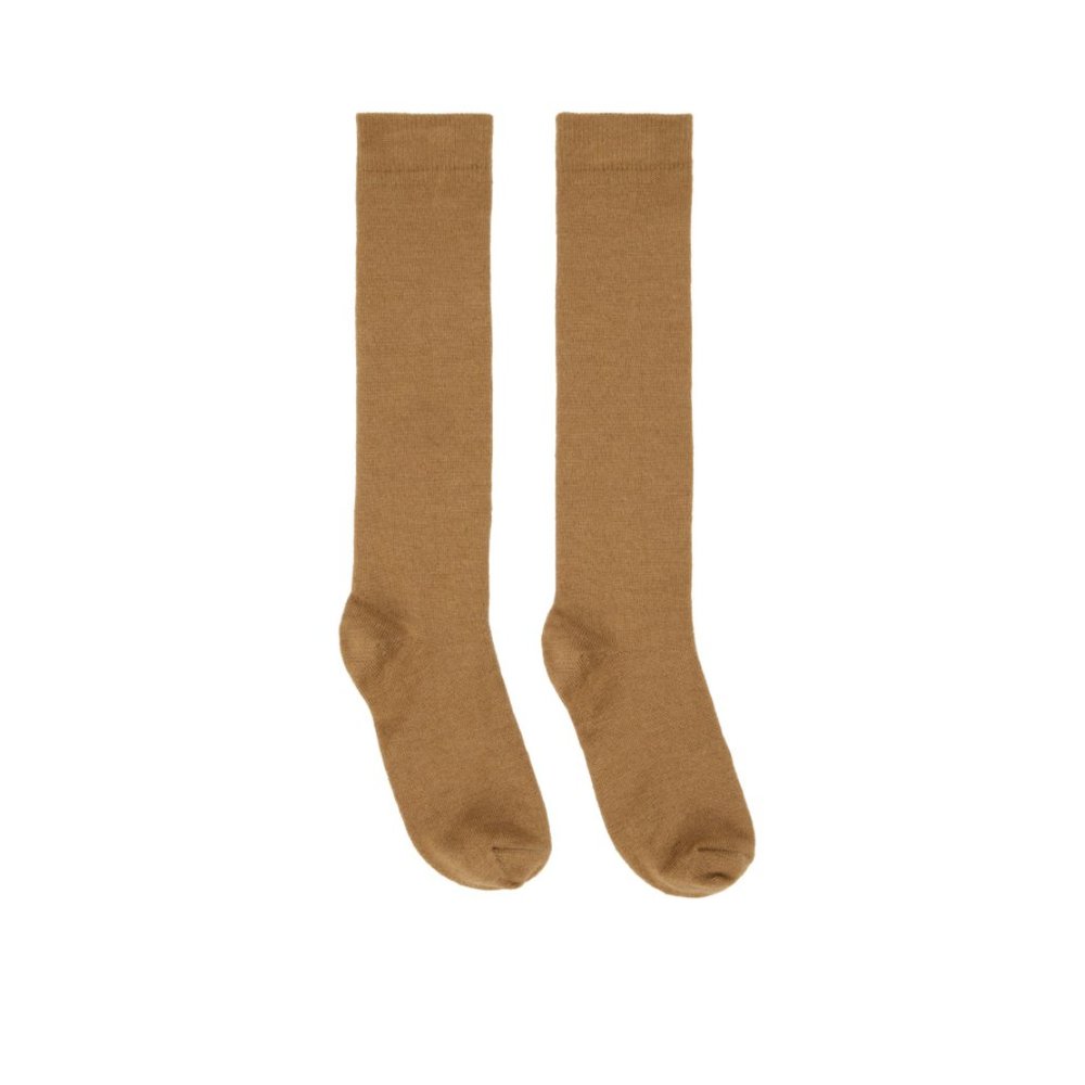 LAUREN MANOOGIAN SOCKS, ONE SIZE, COPPER